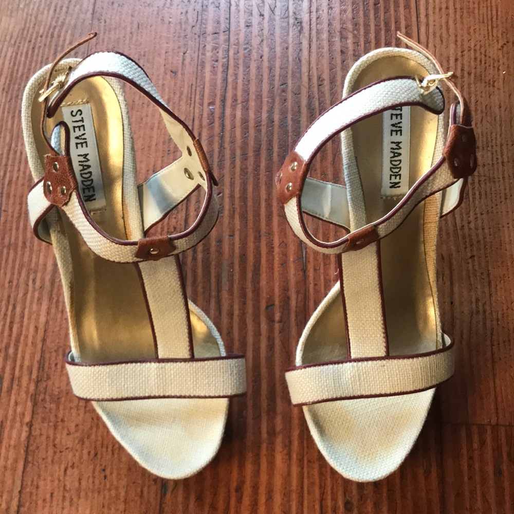Steve Madden t-strap heels